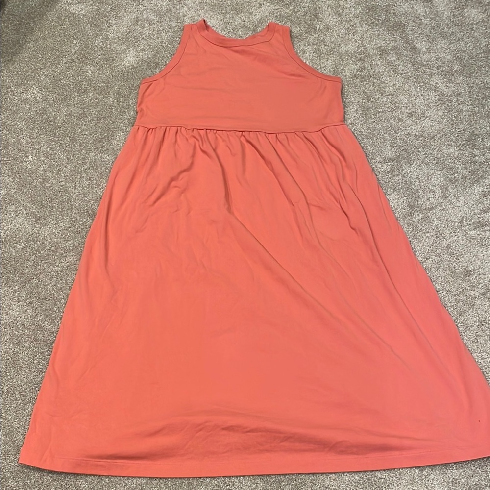 A New Day Pink Sleeveless Halter Sundress